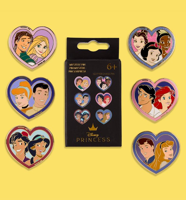 Loungefly Disney Prince And Princess Blind Box Pins Loungefly Disney Prince And Princess Blind Box Pins