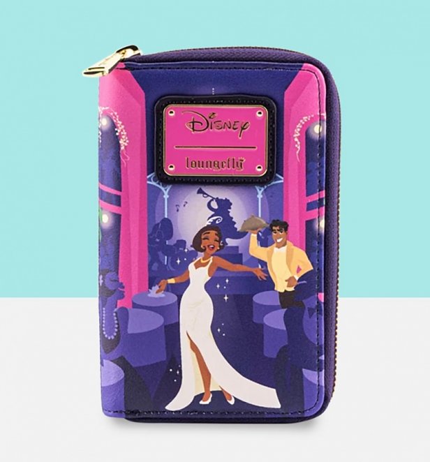 Loungefly Disney Princess And The Frog Tiana's Palace Zip Around Wallet