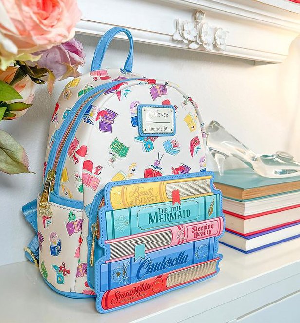 Loungefly Disney Princess Books Classics Mini Backpack