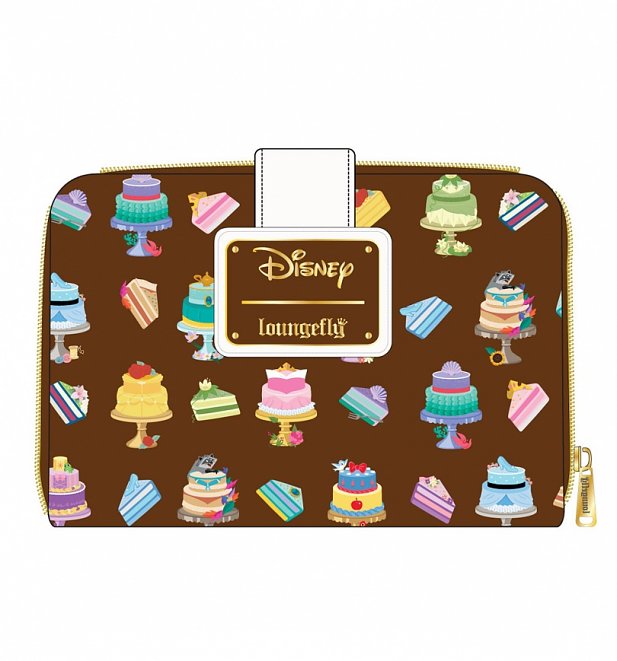 Loungefly Disney Princess Cakes Zip Around Wallet