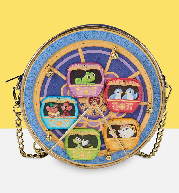 Loungefly Disney Princess Carousel Crossbody Bag Loungefly Disney Princess Carousel Crossbody Bag