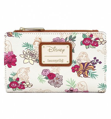 Loungefly Disney Princess Floral Zip Wallet Loungefly Disney Princess Floral Zip Wallet