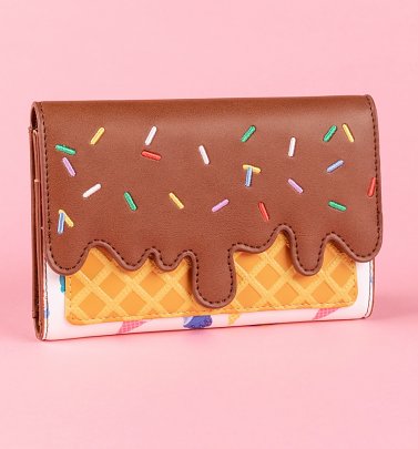 Loungefly Disney Princess Ice Cream Flap Wallet Loungefly Disney Princess Ice Cream Flap Wallet