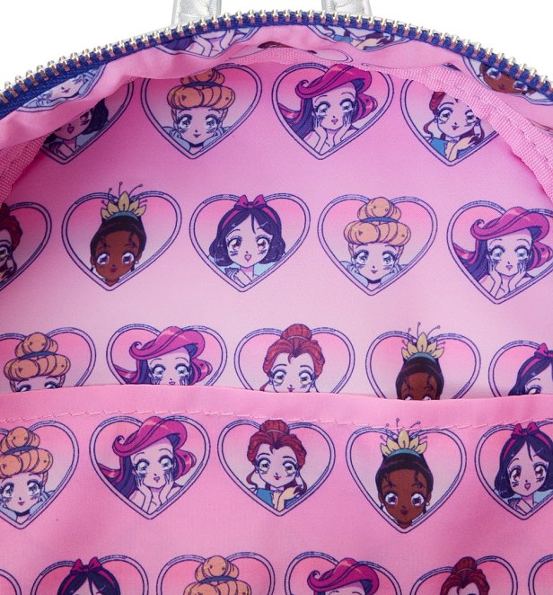 Loungefly Disney Princess Manga Style Mini Backpack