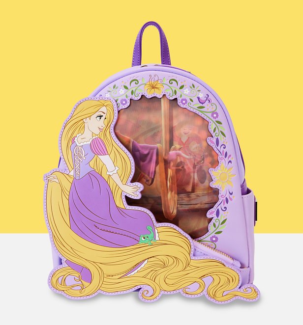 Loungefly Disney Princess Rapunzel Lenticular Mini Backpack