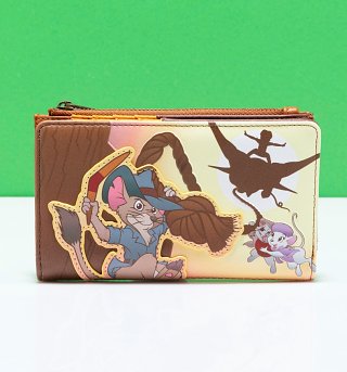Loungefly Disney Rescuers Down Under Scene Flap Wallet Loungefly Disney Rescuers Down Under Scene Flap Wallet