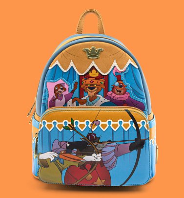 Loungefly Disney Robin Hood Archery Tournament Mini Backpack Loungefly Disney Robin Hood Archery Tournament Mini Backpack