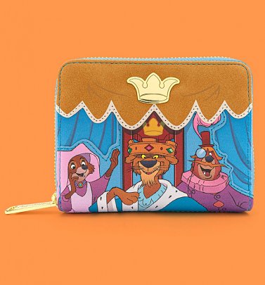 Loungefly Disney Robin Hood Archery Tournament Zip Around Wallet Loungefly Disney Robin Hood Archery Tournament Zip Around Wallet