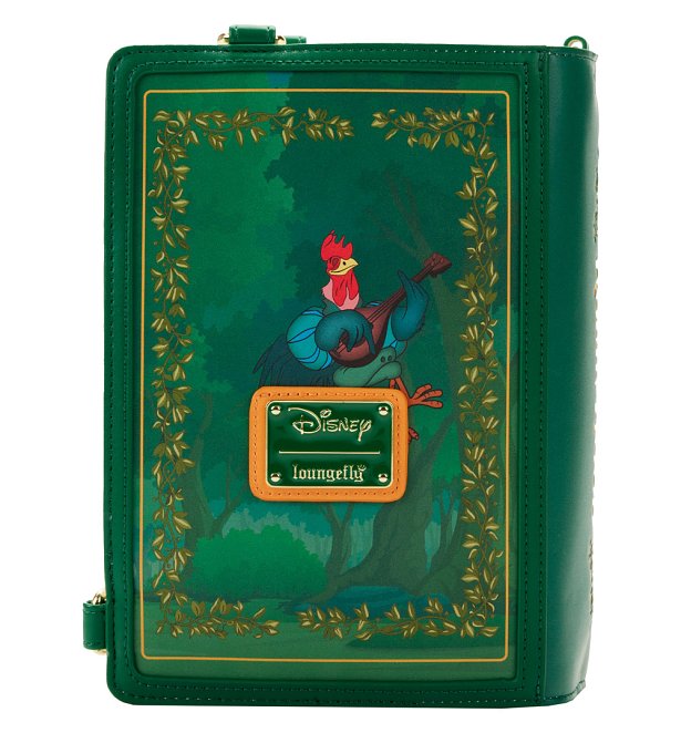 Loungefly Disney Robin Hood Classic Books Convertible Crossbody Bag