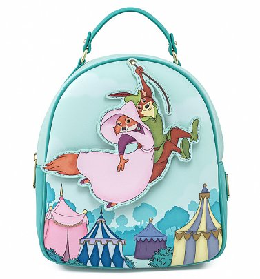 Loungefly Disney Robin Hood Robin Rescues Maid Marian Mini Backpack Loungefly Disney Robin Hood Robin Rescues Maid Marian Mini Backpack