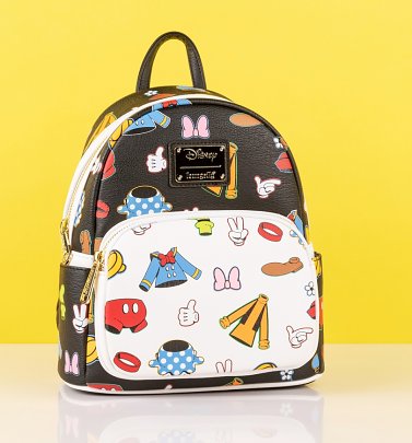 Loungefly Disney Sensational Six Outfits Mini Backpack Loungefly Disney Sensational Six Outfits Mini Backpack