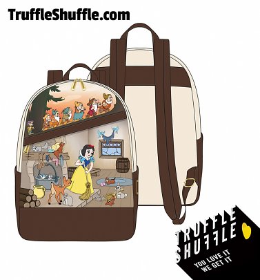 Loungefly Disney Snow White And The Seven Dwarfs Scene Mini Backpack Loungefly Disney Snow White And The Seven Dwarfs Scene Mini Backpack