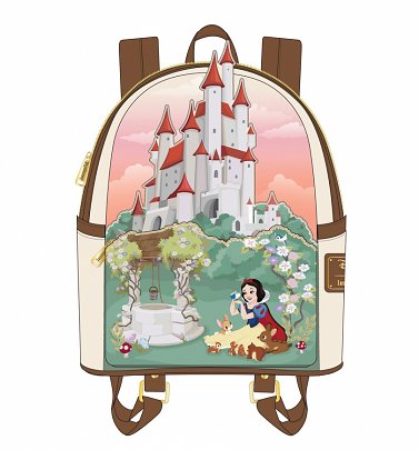 Loungefly Disney Snow White Castle Series Mini Backpack Loungefly Disney Snow White Castle Series Mini Backpack