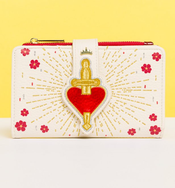 Loungefly Disney Snow White Evil Queen Minimal Embroidered Wallet