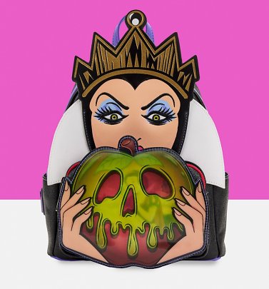 Loungefly Disney Snow White Villains Scene Evil Queen Apple Mini Backpack