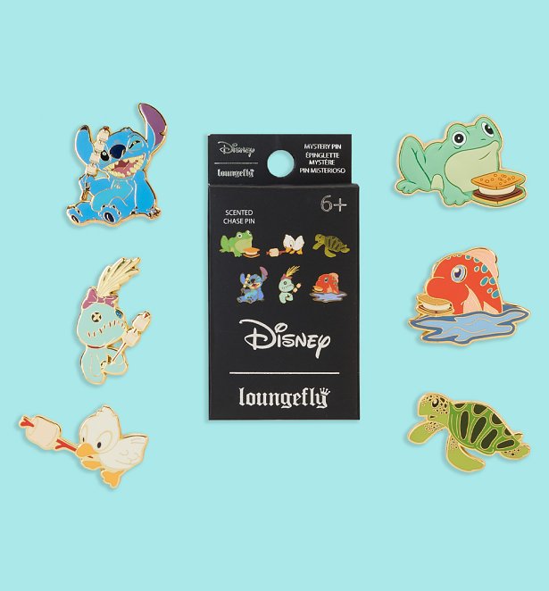 Loungefly Disney Stitch Camping Cuties Mystery Box Pins