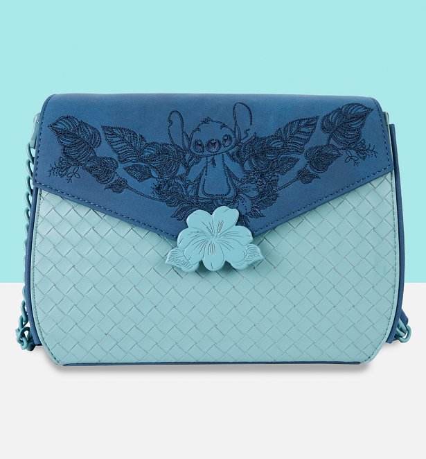 Loungefly Disney Stitch Embroidered Crossbody Bag Loungefly Disney Stitch Embroidered Crossbody Bag