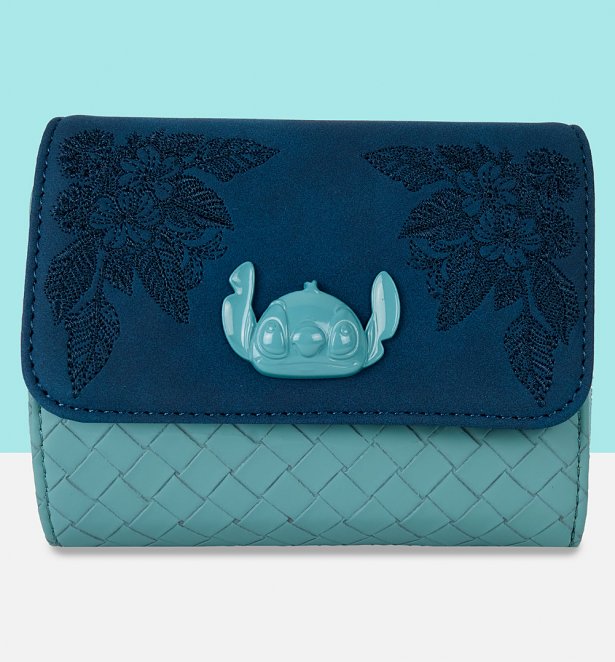 Loungefly Disney Stitch Embroidered Wallet Loungefly Disney Stitch Embroidered Wallet