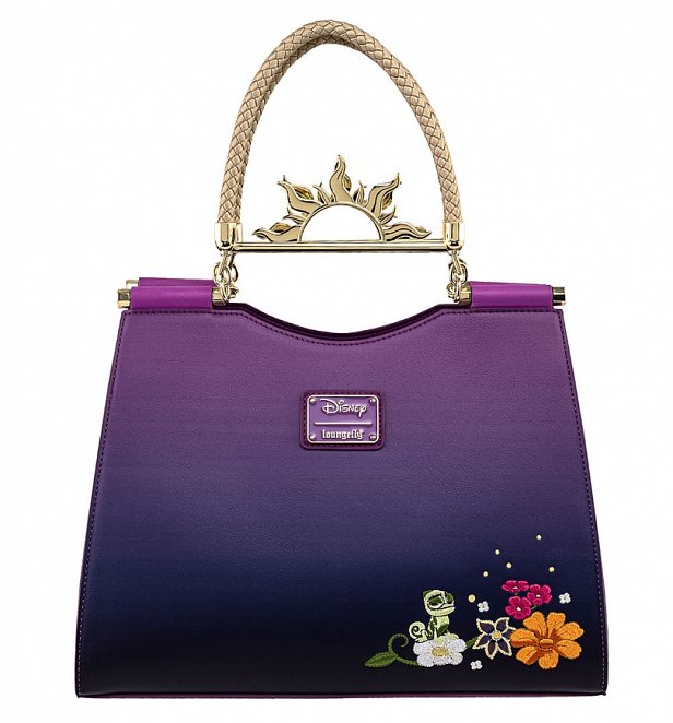 Loungefly Disney Tangled Floating Lights Hardware Crossbody Bag Loungefly Disney Tangled Floating Lights Hardware Crossbody Bag