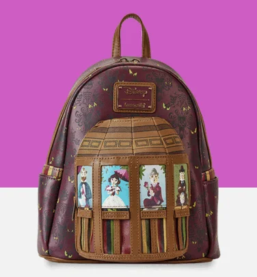 Loungefly Disney The Haunted Mansion Moving Portraits Mini Backpack