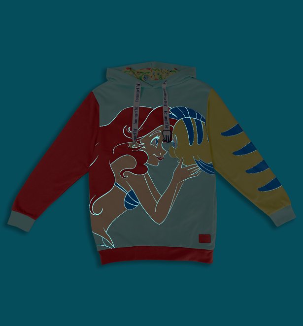 Loungefly Disney The Little Mermaid 35th Anniversary Ariel And Flounder