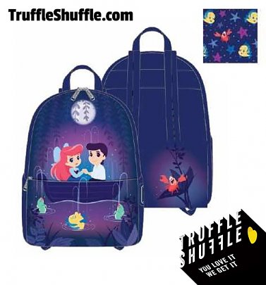 Loungefly Disney The Little Mermaid Gondola Scene Mini Backpack Loungefly Disney The Little Mermaid Gondola Scene Mini Backpack