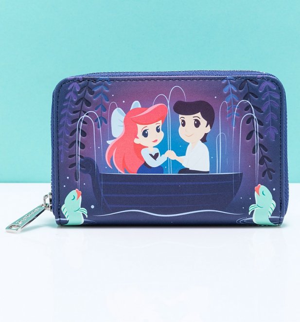 Loungefly Disney The Little Mermaid Gondola Scene Zip Around Wallet Loungefly Disney The Little Mermaid Gondola Scene Zip Around Wallet