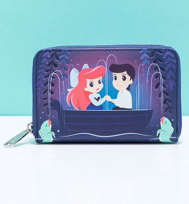 Loungefly Disney The Little Mermaid Gondola Scene Zip Around Wallet Loungefly Disney The Little Mermaid Gondola Scene Zip Around Wallet