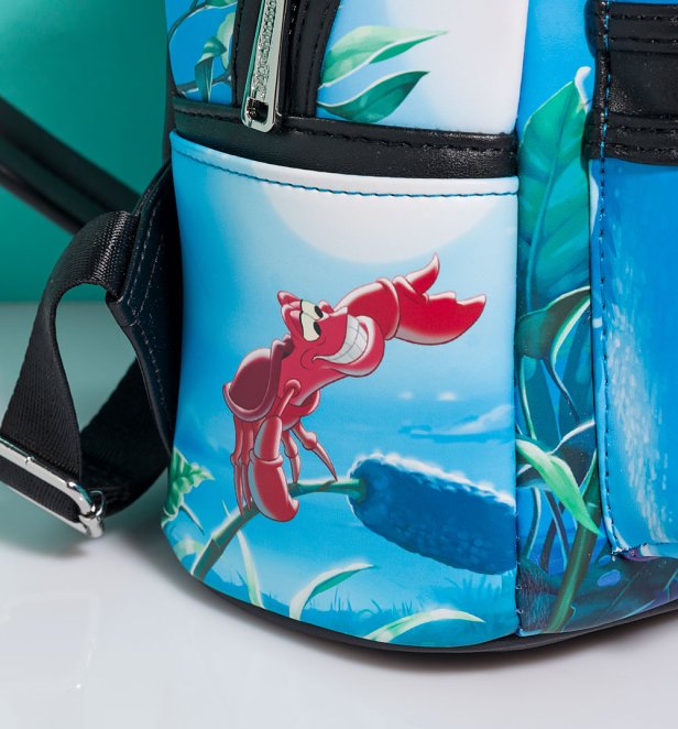 Loungefly Disney The Little Mermaid Kiss The Girl Scene Mini Backpack