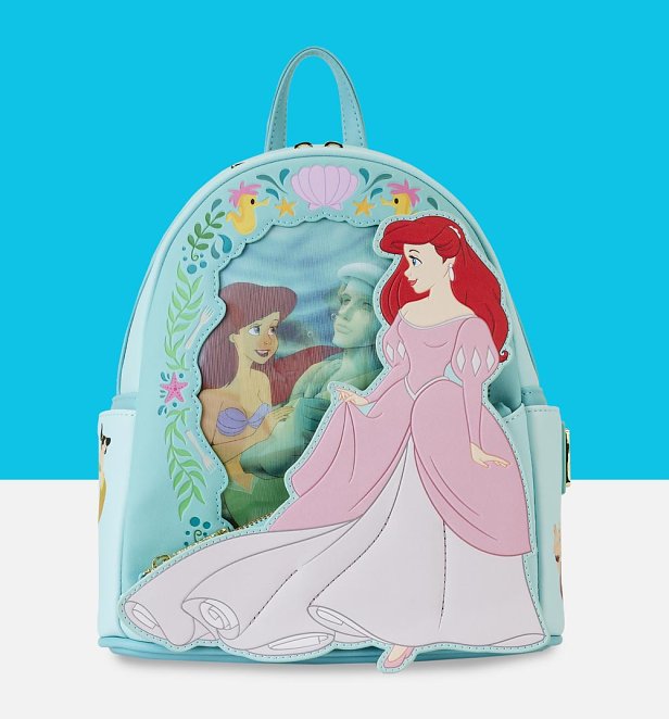 Loungefly: Little Mermaid - Ursula Head Mini Backpack : .com