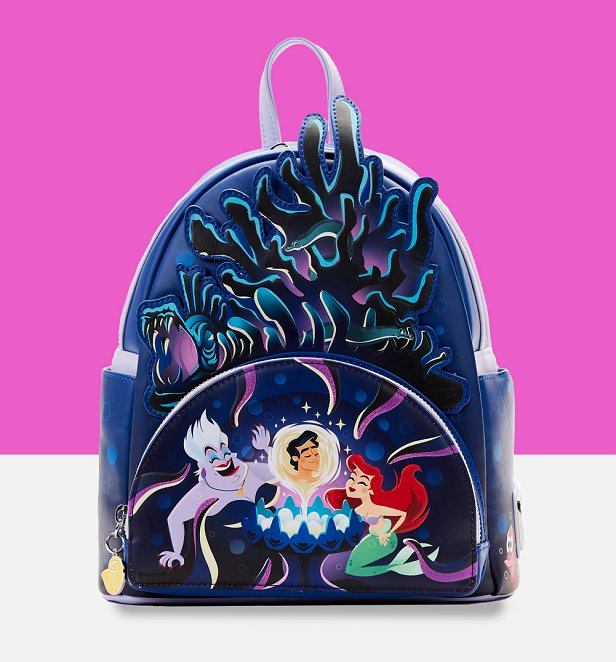 Loungefly Disney The Little Mermaid Ursula Lair Mini Backpack