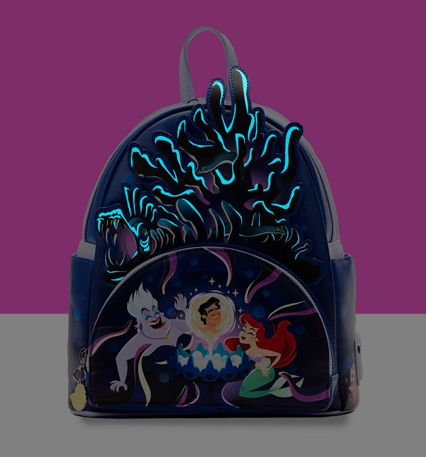 Loungefly Disney The Little Mermaid Ursula Lair Mini Backpack