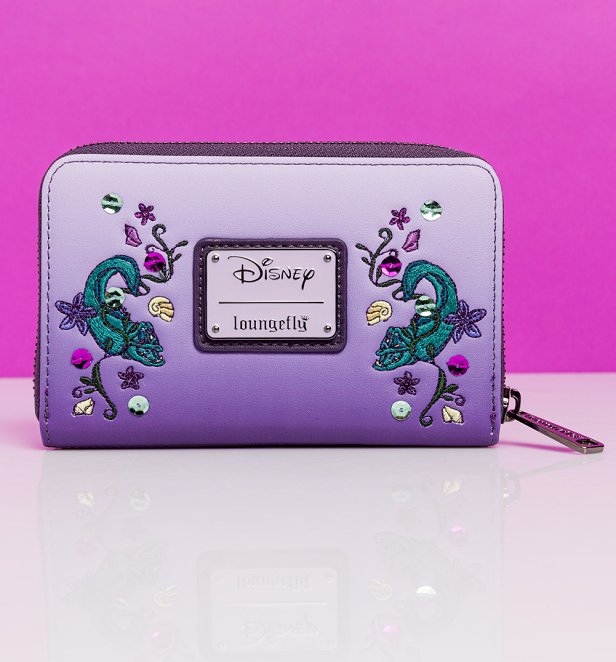Loungefly Disney The Little Mermaid Ursula Villain Series Zip Around Wallet