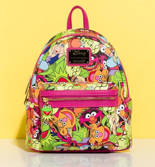 Loungefly Disney The Muppets All Over Print Mini Backpack