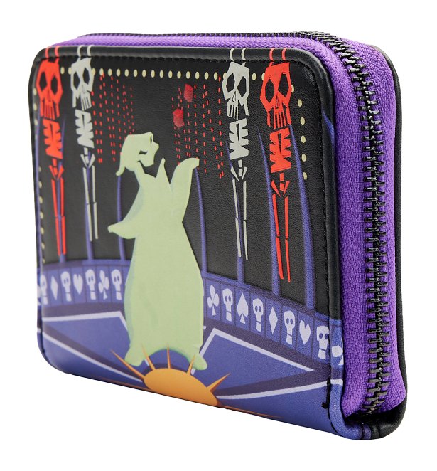 Loungefly Disney The Nightmare Before Christmas Lock Shock Barrel Zip