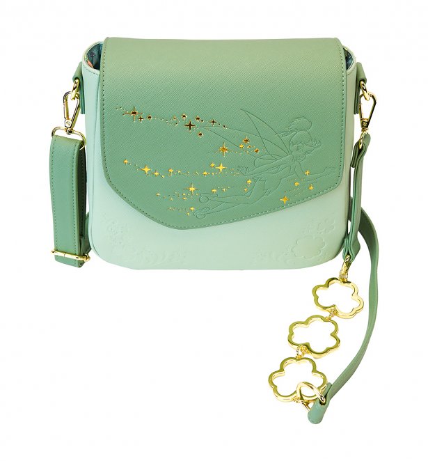 Loungefly Disney Tinker Bell Holiday Crossbody Tas Groen