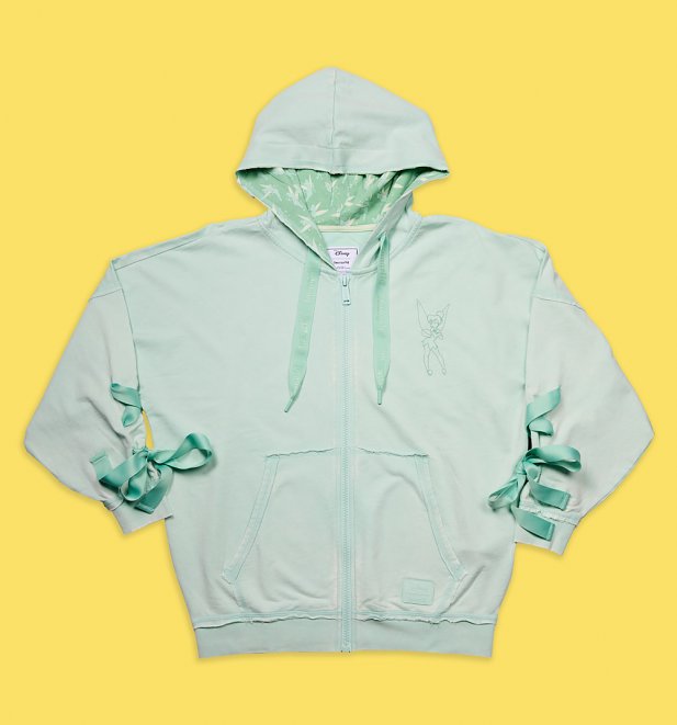 Loungefly Disney Tinker Bell Unisex Zip Hoodie Loungefly Disney Tinker Bell Unisex Zip Hoodie