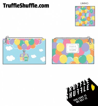 Loungefly Disney Pixar Up Balloon House Flap Wallet Loungefly Disney Pixar Up Balloon House Flap Wallet