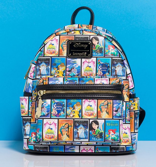 Loungefly Disney VHS Tapes Mini Backpack