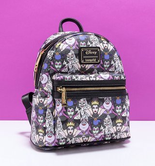 loungefly villains mini backpack