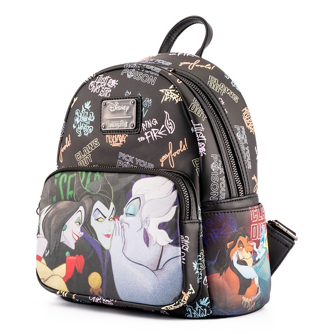 loungefly disney villains mini backpack