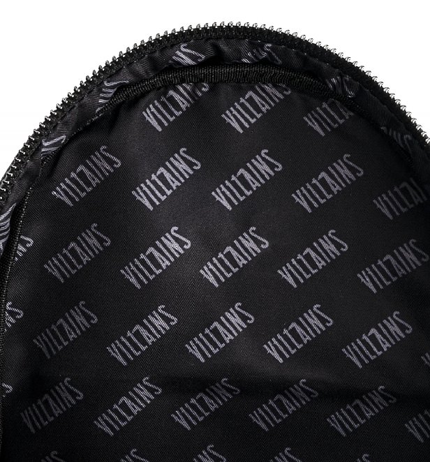 Loungefly Disney Villains Debossed All Over Print Mini Backpack