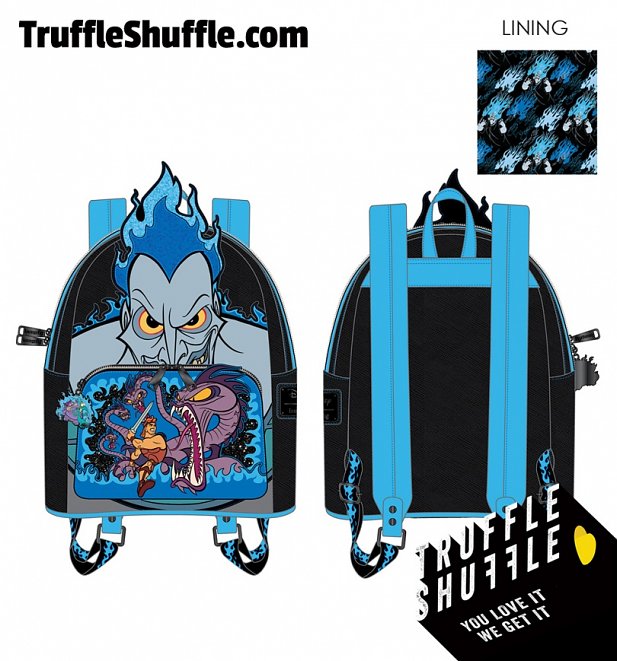 Loungefly Disney Villains Scene Hades Mini Backpack Loungefly Disney Villains Scene Hades Mini Backpack