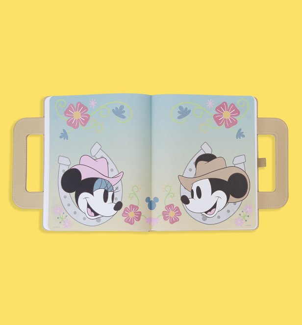 Loungefly Disney Western Mickey And Minnie Lunch Box Journal