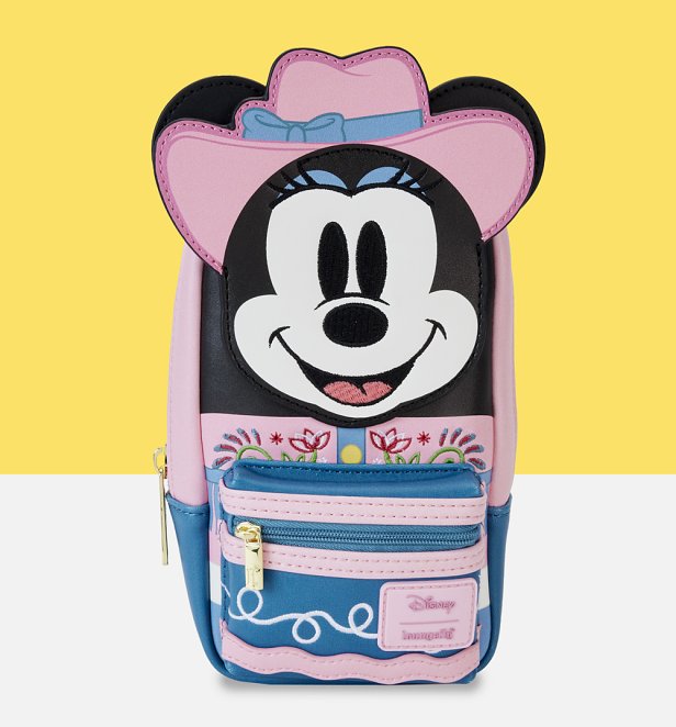 Loungefly Disney Western Minnie Mini Backpack Pencil Case