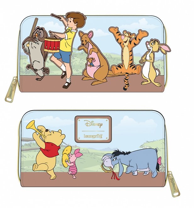 Loungefly Disney Winnie The Pooh 95th Anniversary Parade Zip Around Wallet Loungefly Disney Winnie The Pooh 95th Anniversary Parade Zip Around Wallet