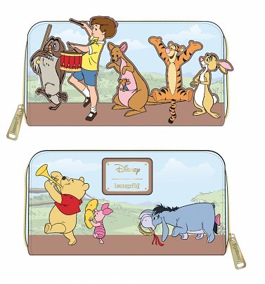 Loungefly Disney Winnie The Pooh 95th Anniversary Parade Zip Around Wallet Loungefly Disney Winnie The Pooh 95th Anniversary Parade Zip Around Wallet