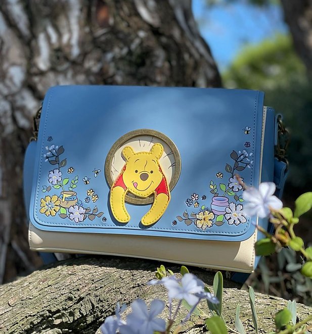 Loungefly Disney Winnie The Pooh 95th Anniversary Peek A Pooh Crossbody Bag