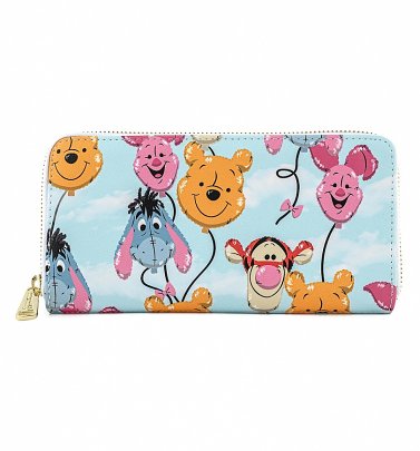 Loungefly Disney Winnie The Pooh Balloon Friends Zip Around Wallet Loungefly Disney Winnie The Pooh Balloon Friends Zip Around Wallet