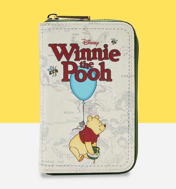 Loungefly Disney Winnie The Pooh Classic Book Zip Around Wallet